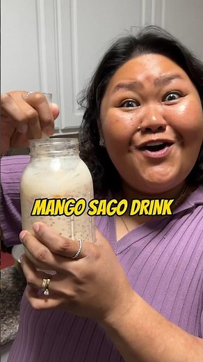 Apple Makes: Mango Sago Drink #cookinginshorts