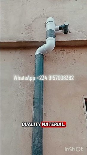 Outside Toilet Waste Pipe Installation 🚽🔧