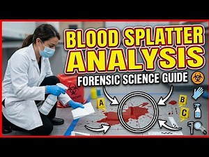 Blood Splatter Analysis || How to manage a Blood Spill in Laboratory