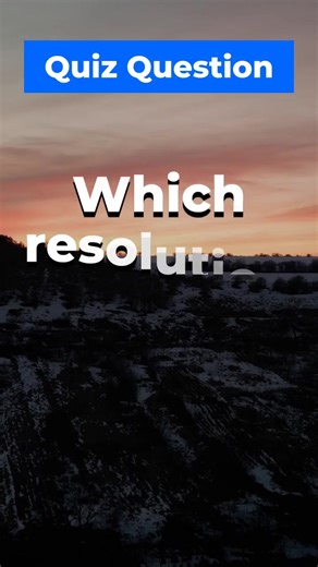 Think you know your video resolutions? Test your knowledge with this quick quiz! Click the link in our bio to shop now! ️ | PMC TechLife | Facebook