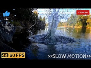FOR MY MALE AUDIENCE: Huge Splash SLOW MOTION compilation [4K 60FPS]