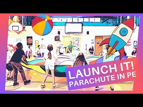 Launch It 🚀 | A Teambuilding Parachute Challenge Activity for PE Class |