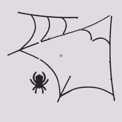 Spider Embroidery Design - Mini Spider Web Embroidery Design - Spider Hanging With Web Embroidery - Machine Embroidery Design Files -6 Sizes - Etsy UK