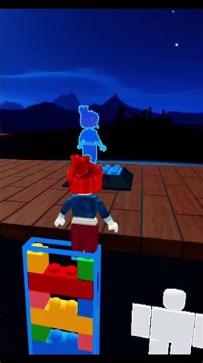 brock's teamwork today #roblox #shorts