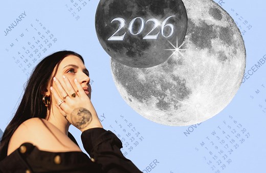 Calendrier lunaire 2026 : toutes les dates des Pleines Lunes et des Nouvelles Lunes - Elle