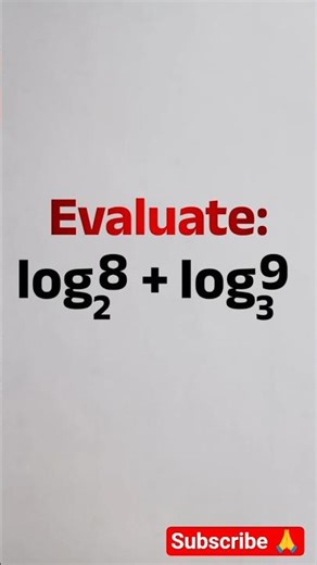 Logarithmic expression solved in 20 Seconds! #maths #mathshorts #logarithm #satmath #viralmath #exam