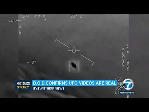 Defense Department confirms leaked video of unidentified aerial phenomena is real | ABC7