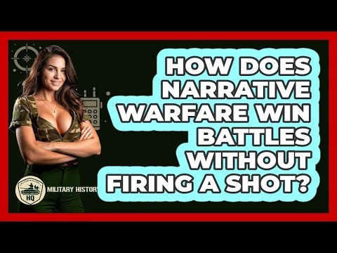How Does Narrative Warfare Win Battles Without Firing A Shot? - Military History HQ