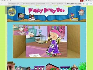 Day 57: My first time playing Pinky Dinky Doo: The Big Fancy Word Game