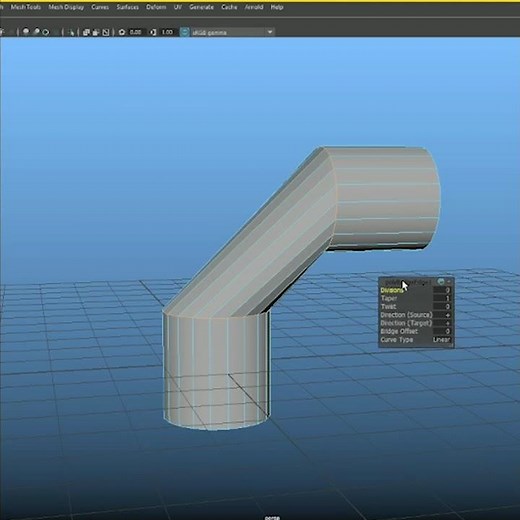 Quick Maya modeling tips : How to model bending pipes in maya.