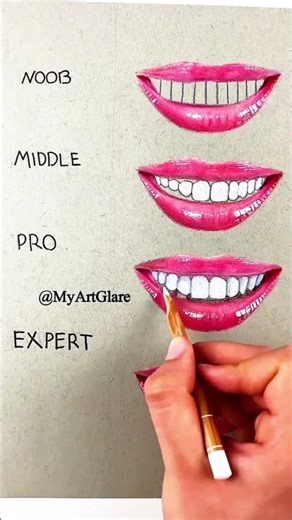 realistic teeth drawing #art #drawing #trending #shorts #realistic u