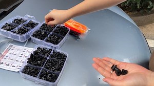 Watch Car Retainer Clips Auto Body Push Fasteners Plastic Pin Rivets 800PCS on Amazon Live