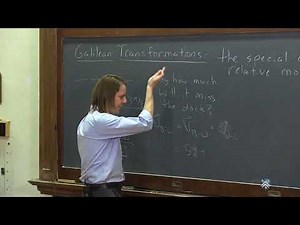 PHYS 101 | Relative Motion 2 - Galilean Transformations