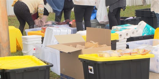 ‘It was devastating’: Community helps residents after Muscle Shoals trailer park damaged by tornado