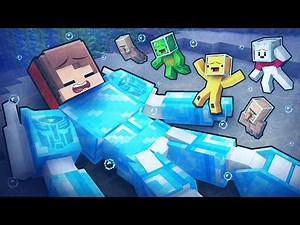 Maizen Minecraft: Mikey Found TREASURE TRANSFORMER JJ UNDERWATER