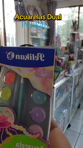 Acuarelas pelikan, tienes una combinación de colores (neon y pastel), puedes usar su tapa como paleta para mezclar colores, estas Acuarelas tienen alta pigmentación y son de excelente calidad #acuarelas #pelikan #manualidades #arte