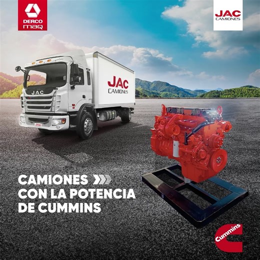 3.2K views · 12 reactions | Los camiones JAC tienen la eficiencia y la potencia de los motores Cummins, encuentra toda la gama de Camiones en nuestros concesionarios JAC.  #CamionesJAC #ColegaJAC #Cummins | JAC Camiones | Facebook