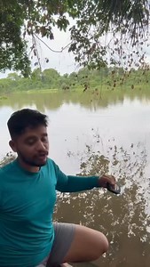 Era para ser uma pescaria só de piranha mas um peixe grande pegou no anzol e quase levou o carretel de linha 😱 #pescador #pesca #humor | Guilherme Almeida