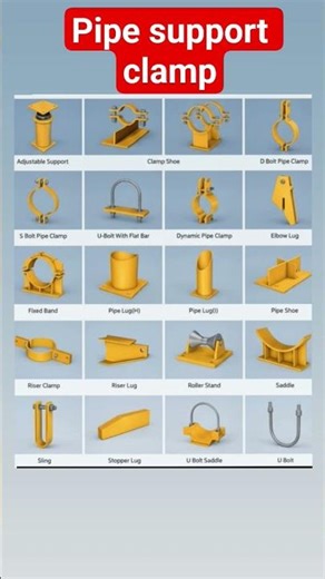 pipe support clamp #piping #automobile #fabrication #construction #walding #vlog