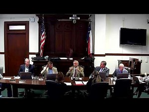 Limestone County TX - Commissioners Court 2/24/26