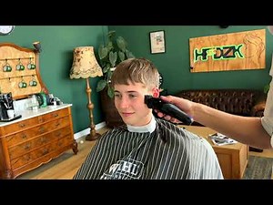 She gets a super short haircut! FULL VIDEO