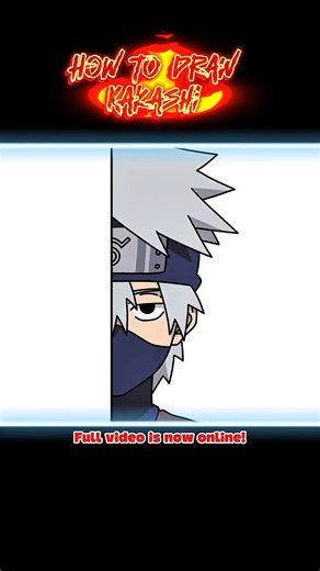#kakashi #naruto #anime #drawing #draw #art #stepbystep #easy #painting #narutoshippuden