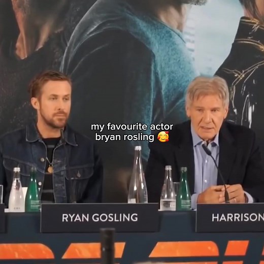 harrison and ryan's interviews were so chaotic during the blade runner 2049 press tour 😭 #ryangosling #harrisonford #bladerunner2049 #presstour #interview #barbiemovie #lalaland #theniceguys #funny #chaotic #meme #viral #trending #blowthisup #fyp #foryou