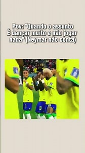 "Quando o assunto é dançar muito e não jogar nada" 👏🤕😭