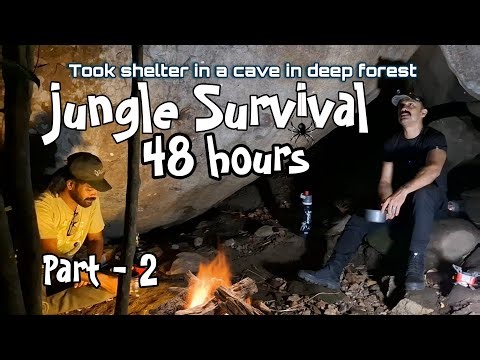 Scary forest Camping challage of 48hrs | കാട്ടിനകത്തു രാത്രി പോയിപ്പെട്ടത് ഗുഹക്കുള്ളിൽ😰 | Part 2