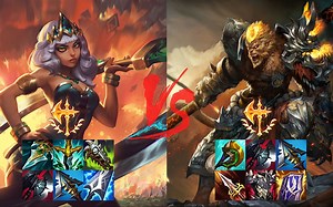 【LOL六神单挑】奇亚娜vs猴子 清明节搞点阴间对决