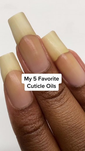 My 5 Favorite Cuticle Oils - Almond, Avocado, Coconut, Jojoba, Olive Oil