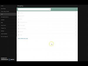 Print Alexa Shopping/To Do List