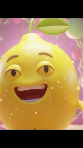 Dancing Lemon Fun 🍋💃 | kids poem | #poofyplanet #hindicartoon