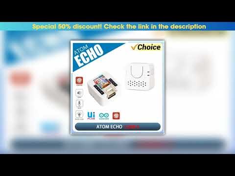 Exclusive M5Stack ATOM Echo programmable AI smart speaker with built-in ESP32 Bluetooth WiFi Intern