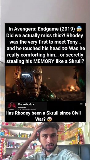 Endgame (2019) 😱 Was Rhodey a Secret Skrull All Along?! 🛸