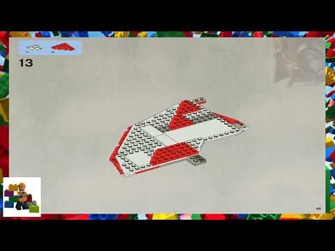 LEGO instructions - Star Wars - 7931 - T-6 Jedi Shuttle