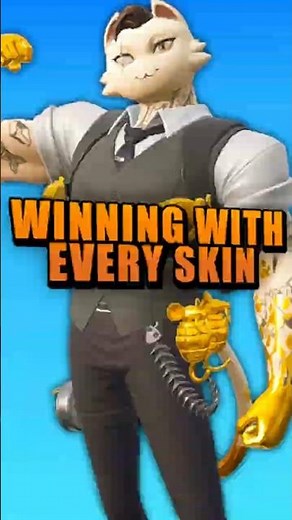 392. Meowdas - WINNING with EVERY Skin in FORTNITE!