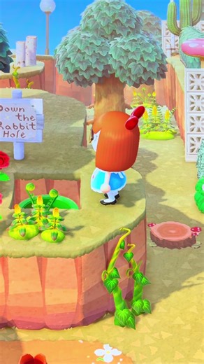 Exploring My Favorite ACNH Island Spot Inspired by Alice in Wonderland