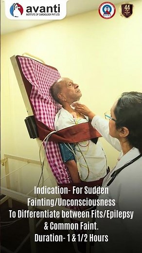 HeadUp Tilt Test | Understanding Fainting & Unconsciousness | Avanti Institute of Cardiology