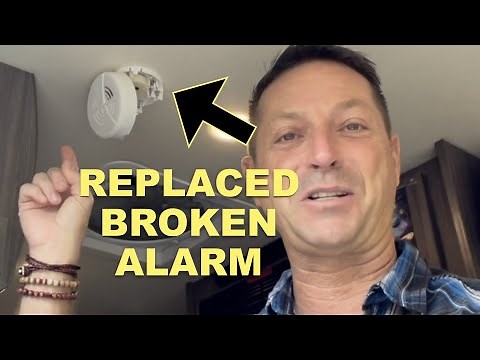 SMOKE 🔥 ALARM GOING OFF INSIDE Winnebago Travato. WHY? REPLACED smoke detector. Simple RV 🚐 repair.