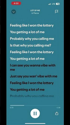 LOT OF ME-Lil Tecca #lyrics #spotify #music
