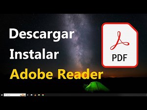 Descargar e Instalar Adobe Reader | Lector PDF ✅️