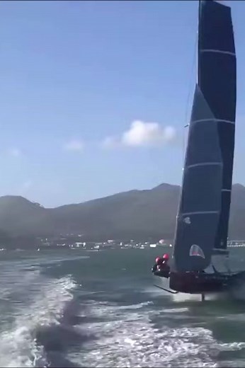 Full send ! 🚀🚀 #sailing #sailingyacht #sailingtiktok #sailinglife #luxurysailingyacht #luxurysailing #sailigboat #sail #yachtcrew #sailingboat #royalhuisman #perininavi #oceanco #nautorswan #wallyyachts #balticyachts #iceyachts #blackpearl #blackpearlyacht #seaeagleyacht | American News Daily