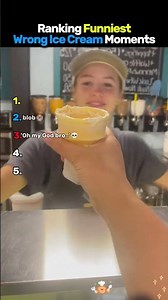 Ranking Funniest Wrong Ice Cream Moments😂