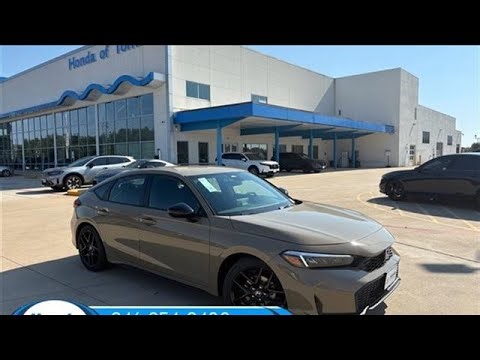 New 2026 Honda Civic Hatchback Tomball TX Houston, TX #HTTE001354
