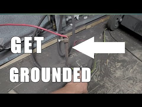 How to ground for powder coating #powdercoating #howtopowdercoat