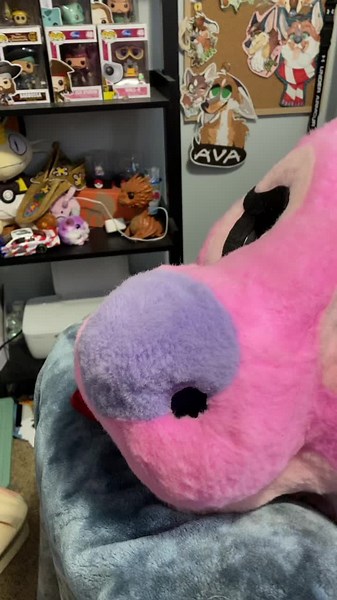 The inside of fursuit heads is *cursed*