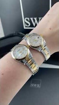 Rolex Datejust Steel Yellow Gold 26 and 28mm MOP Diamond Ladies Watches | Review SwissWatchExpo