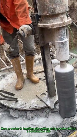 Water Drill Pile Cutting: On-Site Foundation Repair Process