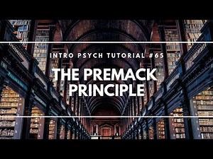 The Premack Principle (Intro Psych Tutorial #65)
